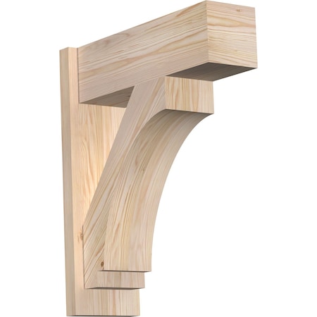 Ekena Millwork Imperial Block Smooth Outlooker, Douglas Fir, 7 1/2"W x 22"D x 26"H OUT08X22X26IMP05SDF